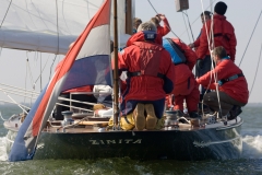 WK Reportage over de 12 meter klasse Zinita in het kader van het 100 jarig bestaan van de klasse